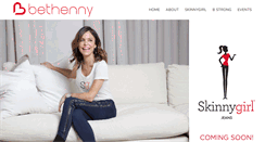 Desktop Screenshot of bethenny.com